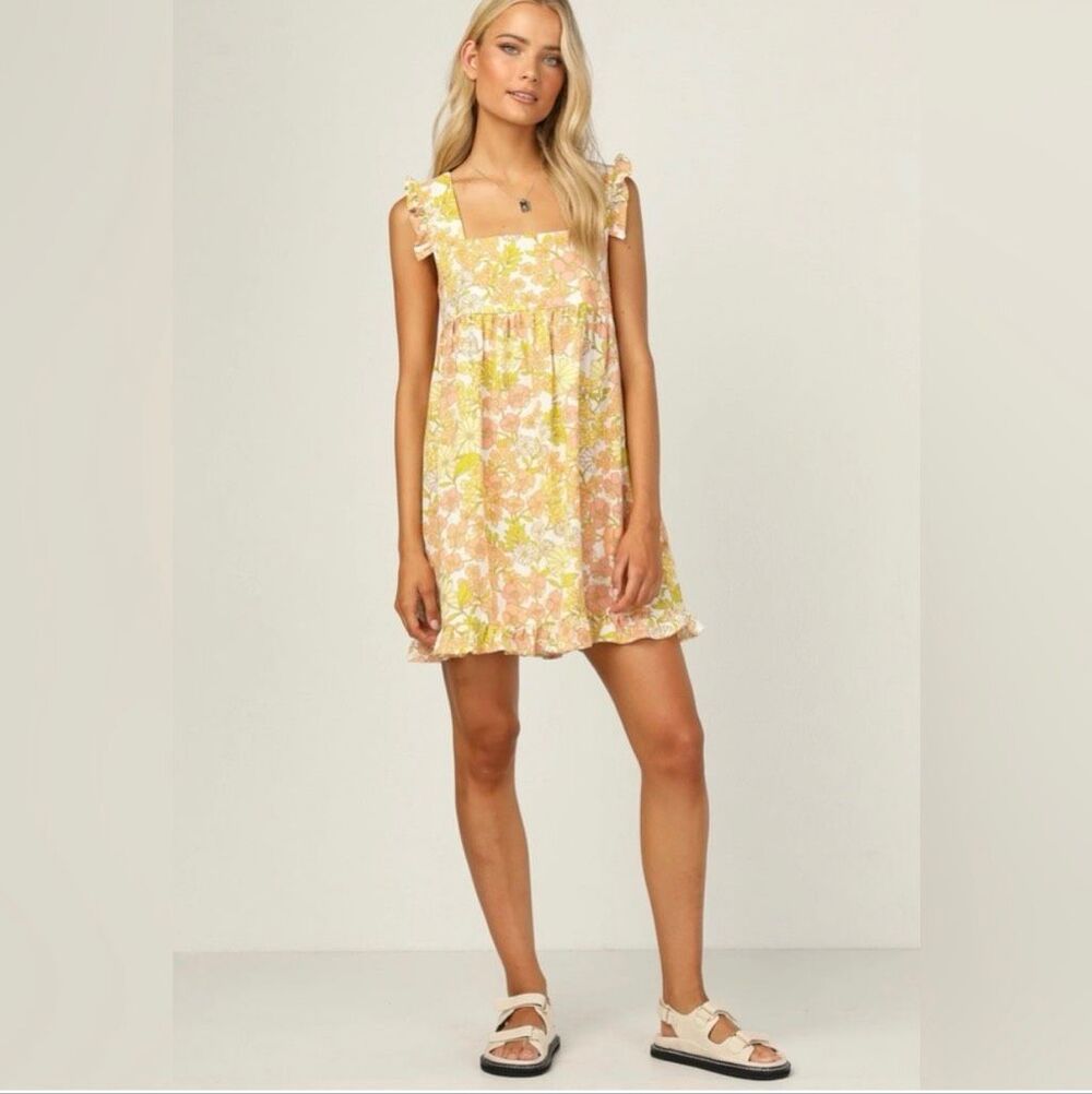 Girl and The Sun Izzy Floral Babydoll Dress